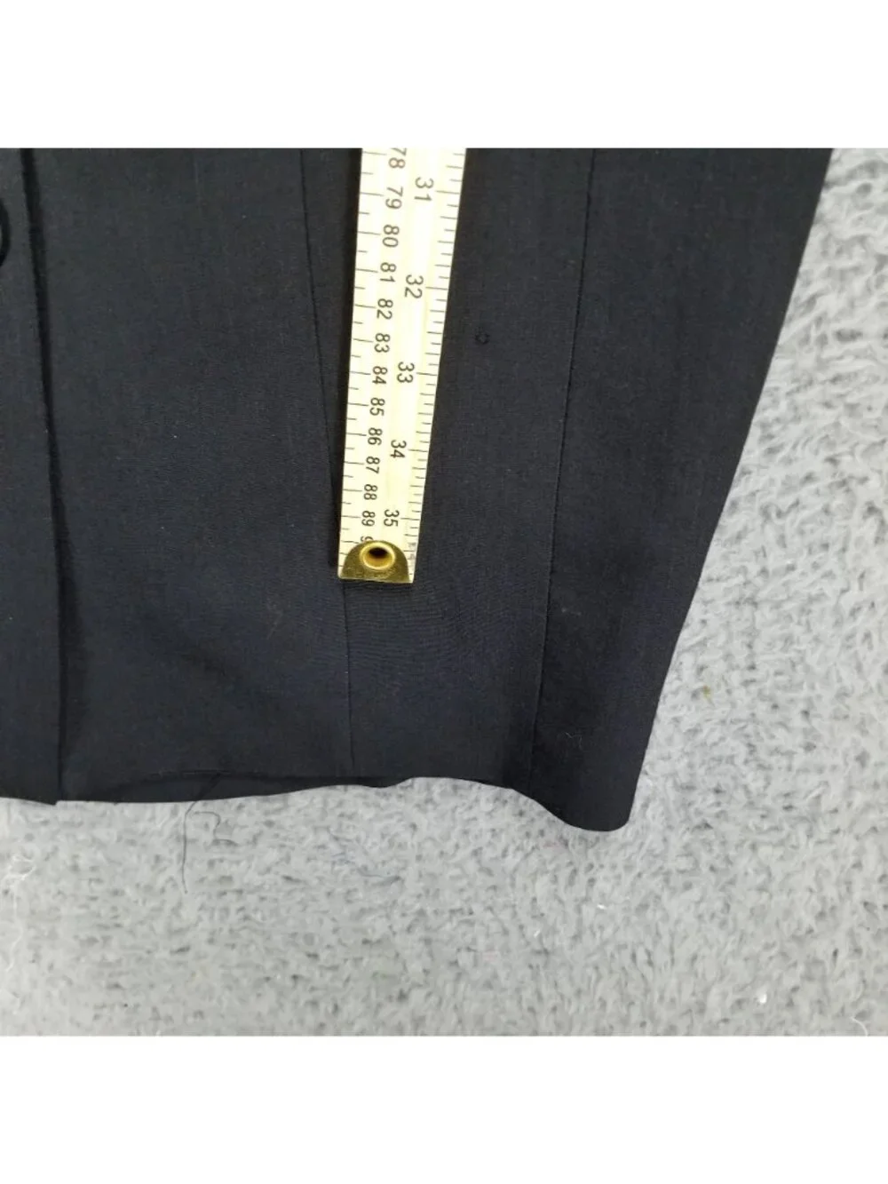 Tahari Dress Womens 8 Black Sleeveless Academia Linen Blend Sheath *Read* - Picture 8 of 12